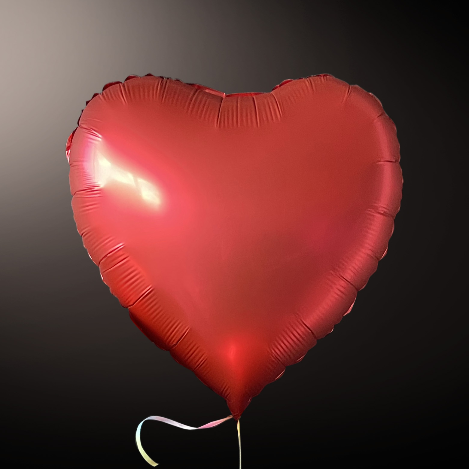 Helium heart balloon 18″