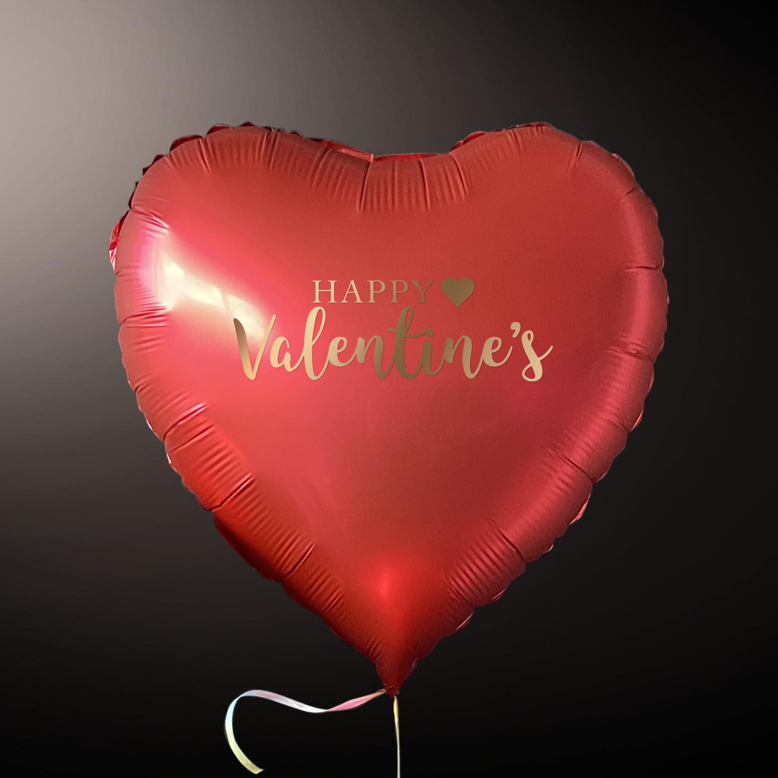 Helium heart balloon 18″ Valentine edition