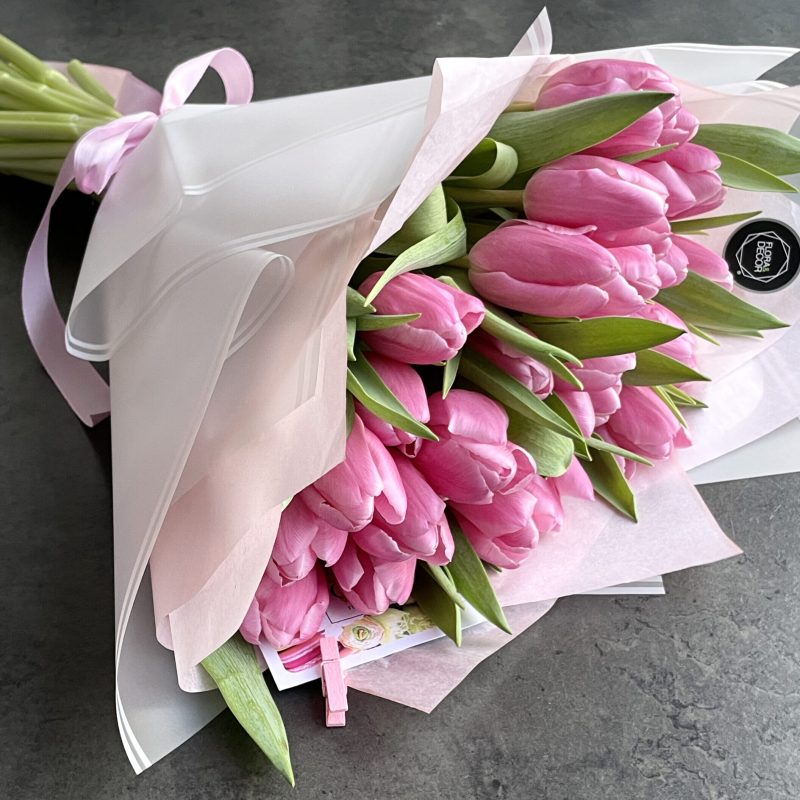 29 Pink Tulips