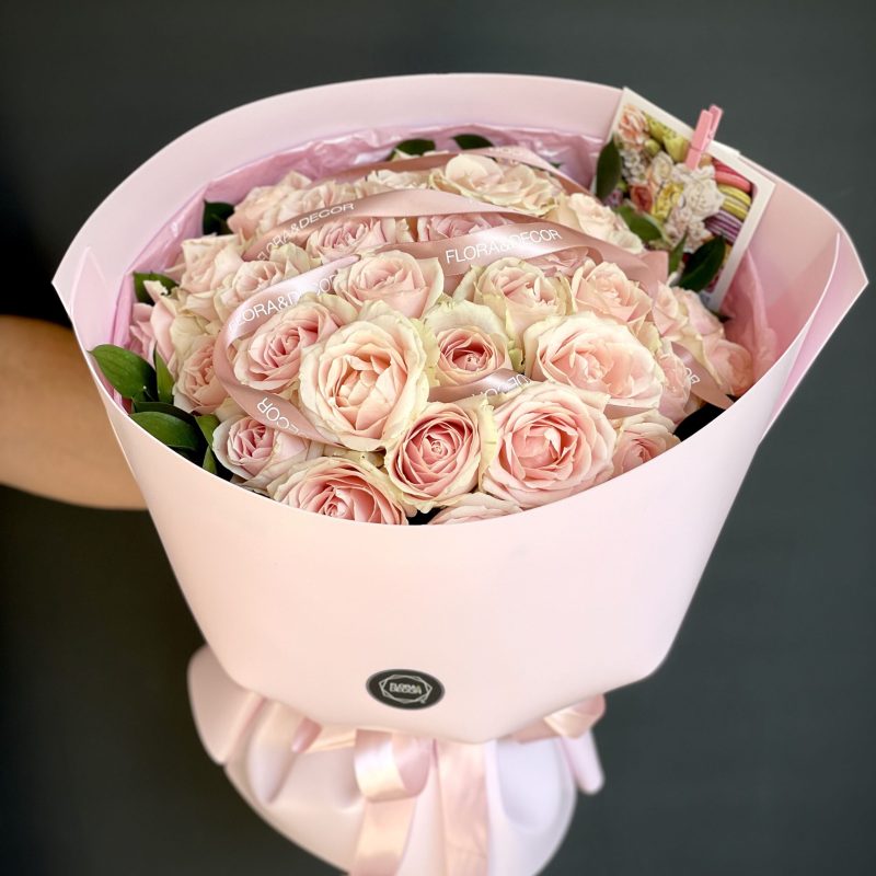 35 ורדים ורודים פרמיום