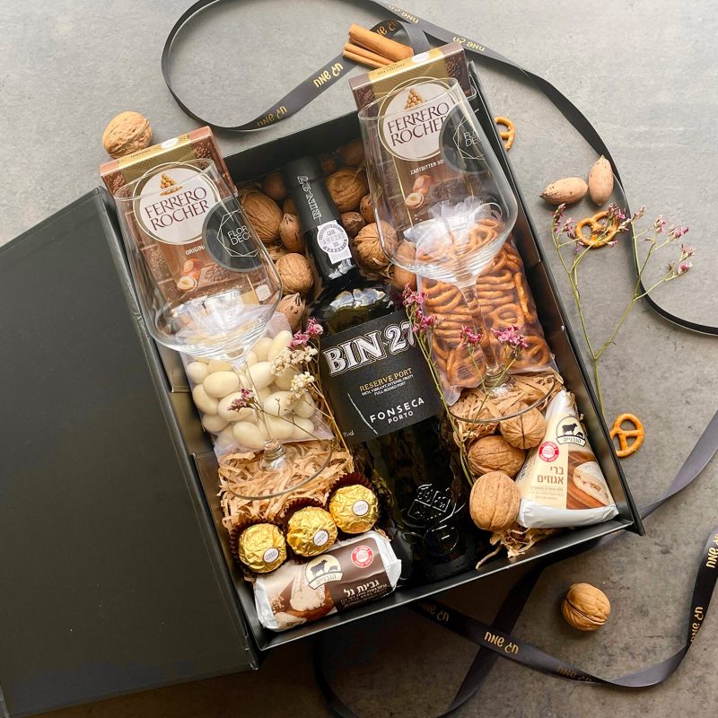 סט איש היוקרה עם פורטו הזקנה